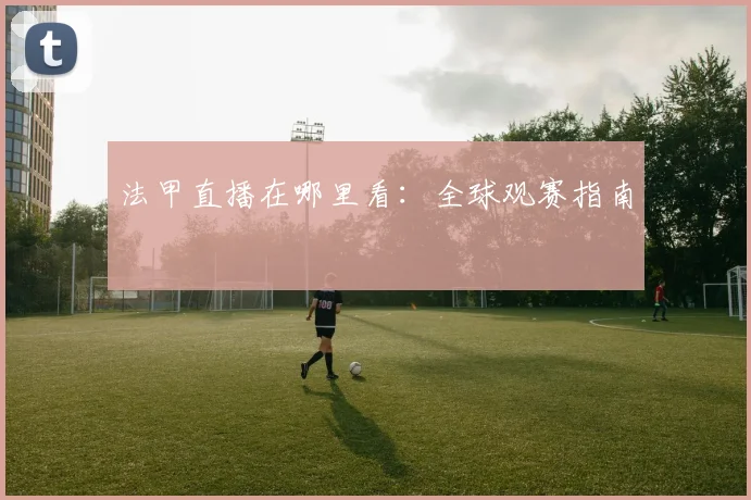 法甲直播在哪里看：全球观赛指南